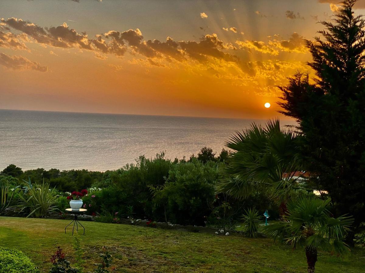 Aegean Pearl Villa Посиди Екстериор снимка