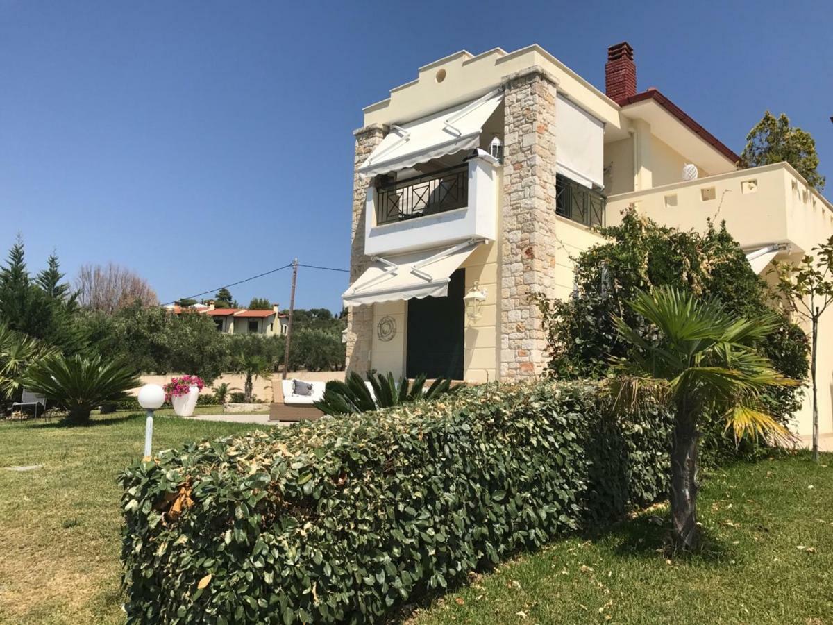 Aegean Pearl Villa Посиди Екстериор снимка